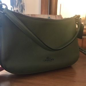 Coach green Chelsea crossbody